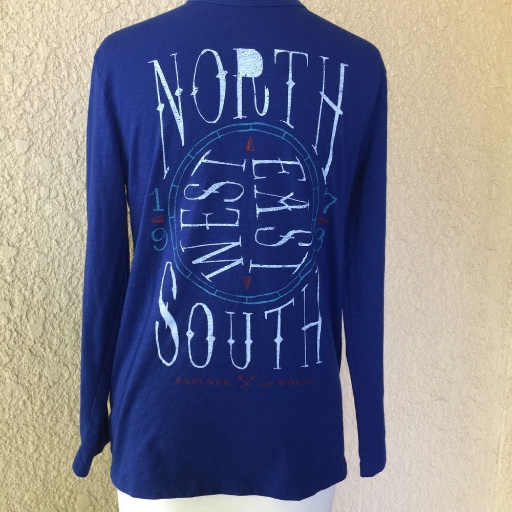Cherokee T-Shirt Royal‎ Blue L